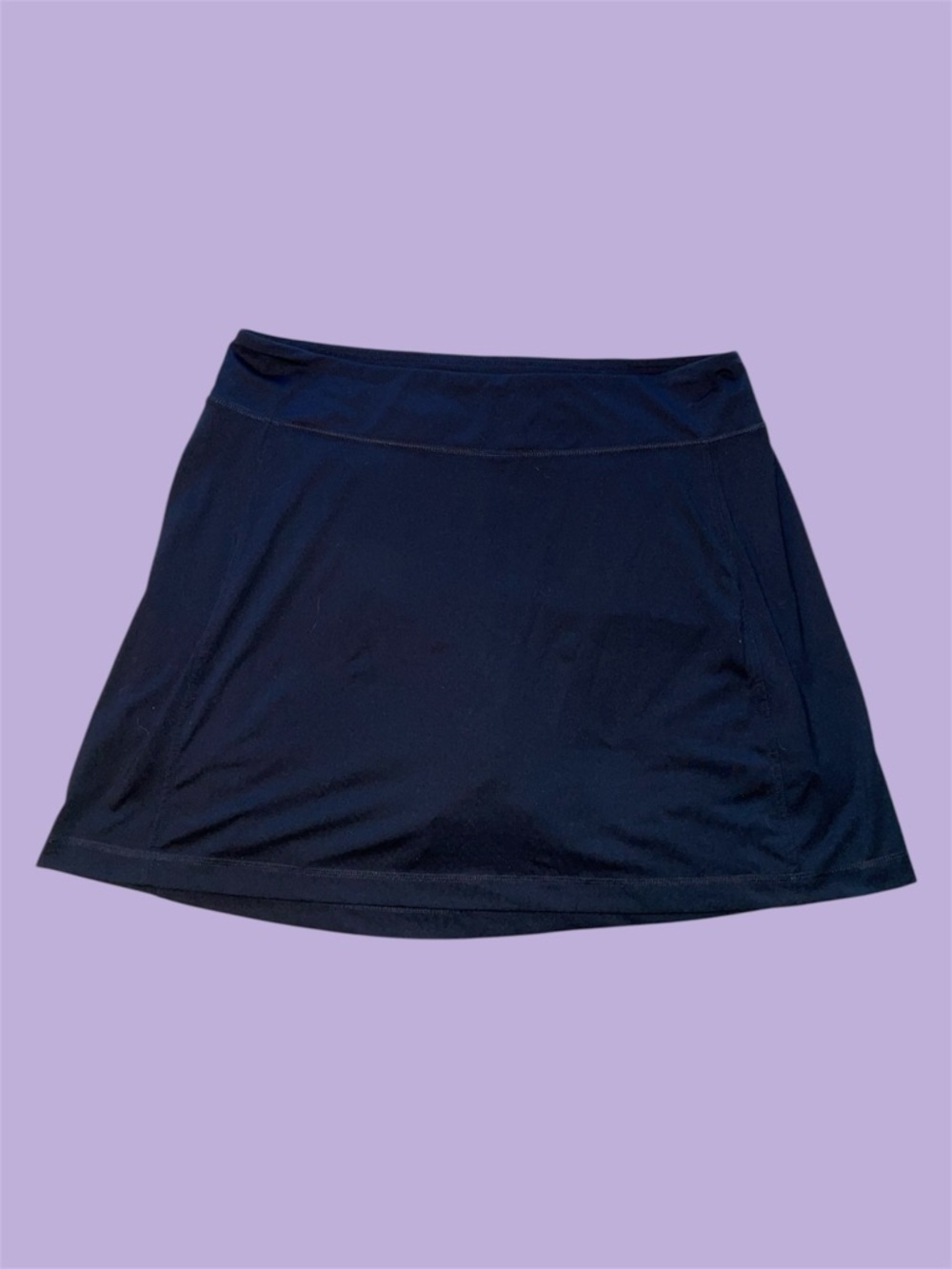 J. Jill‎ Fit Black A-Line Knit Skort